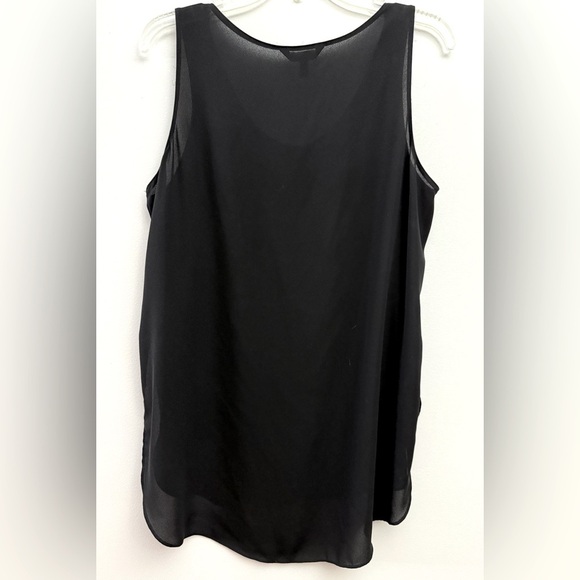 Express Black Sleeveless Tunic - Picture 3 of 3